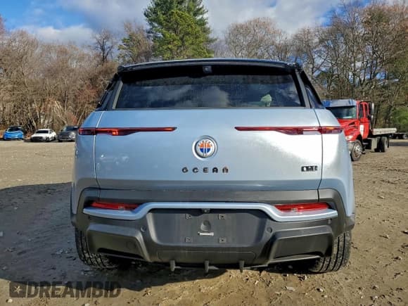 ✅ 2023 Fisker Ocean One • VIN: VCF1ZBU21PG004710 • Lot: 93504935. Listed on Copart with 12,437 mi. Free auction sales archive from the USA and detailed vehicle history report at DreamBid. Image 6.