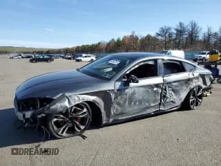 ✅ 2021 Audi S5 Sportback Premium Plus • VIN: WAUC4CF52MA043077 • Lot: 54104275. Listed on Copart with 83,103 mi. Free auction sales archive from the USA and detailed vehicle history report at DreamBid. Image 1.