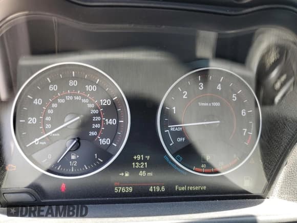 ✅ 2015 BMW 2 Series M235i • VIN: WBA1J7C55FV253647 • Lot: 60231395. Listed on Copart with 57,639 mi. Free auction sales archive from the USA and detailed vehicle history report at DreamBid. Image 9.