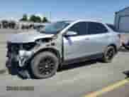 2018 Chevrolet Equinox LT with VIN 3GNAXUEU7JS587480, listed as a Copart auction lot 64466845 with 95,436 mi miles and Salvage title. Bid and sale history available at DreamBid. Image 1.