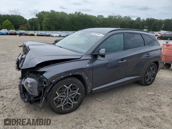 ✅ 2022 Hyundai Tucson N Line • VIN: KM8JF3AE4NU100497 • Lot: 65032454. Wystawiony na Copart z przebiegiem Nie podano. Bezpłatny archiwum sprzedaży aukcyjnych z USA i szczegółowy raport historii pojazdu na DreamBid. Zdjęcie 1.