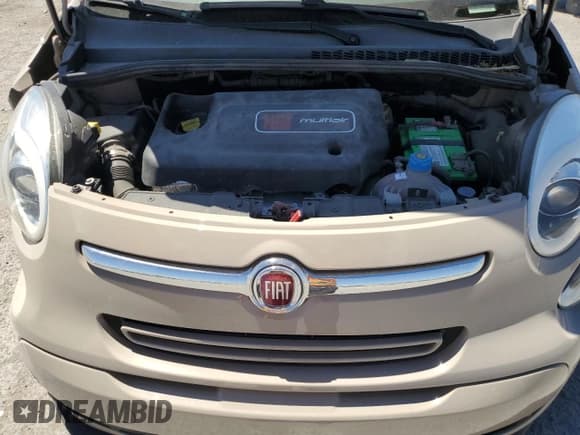 ✅ 2017 FIAT 500L Pop • VIN: ZFBCFAAH7HZ038633 • Lot: 66736675. Listed on Copart with 91,127 mi. Free auction sales archive from the USA and detailed vehicle history report at DreamBid. Image 12.