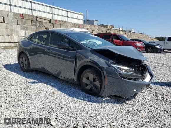 2025 Toyota Prius LE с VIN JTDACAAU6S3057114, выставлен на аукционе Copart как лот 80388475 с пробегом Не указан миль и Списание • Salvage title. История ставок и продаж доступна на DreamBid. Изображение 4.
