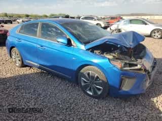 2017 Hyundai Ioniq Limited с VIN KMHC85LC8HU021123, выставлен на аукционе Copart как лот 73434884 с пробегом 79 426 миль миль и Списание • Salvage title. История ставок и продаж доступна на DreamBid. Изображение 4.