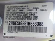 ✅ 2001 Honda Civic LX • VIN: 2HGES16591H553088 • Lot: 43365757. Listed on IAAI with 250,368 mi. Free auction sales archive from the USA and detailed vehicle history report at DreamBid. Image 9.