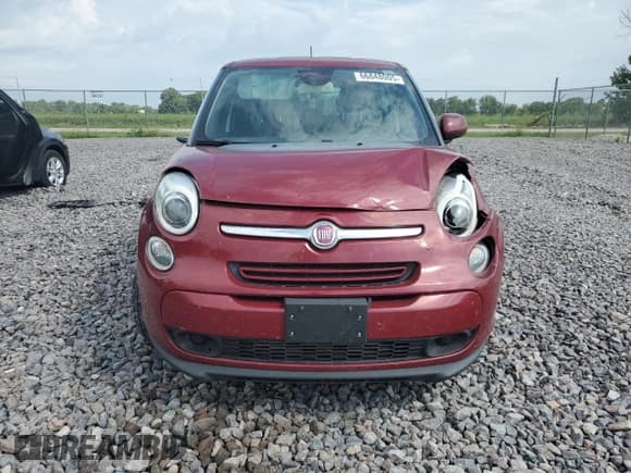 ✅ 2017 FIAT 500L Pop • VIN: ZFBCFAAH1HZ039227 • Lot: 66848005. Listed on Copart with 116,479 mi. Free auction sales archive from the USA and detailed vehicle history report at DreamBid. Image 5.