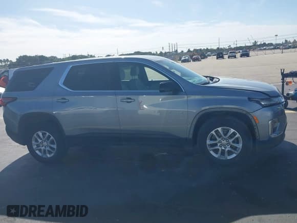 ✅ 2023 Chevrolet Traverse LS • VIN: 1GNERFKW6PJ336263 • Lot: 43679772. Listed on IAAI with 49,729 mi. Free auction sales archive from the USA and detailed vehicle history report at DreamBid. Image 13.