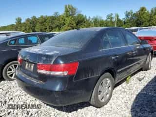 2008 Hyundai Sonata SE with VIN 5NPEU46C68H301468, listed as a Copart auction lot 74022314 with 221,132 mi miles and Salvage title. Bid and sale history available at DreamBid. Image 3.