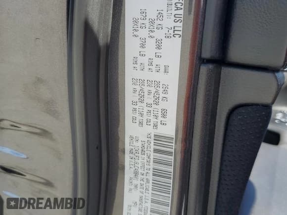 ✅ 2018 Jeep Grand Cherokee SRT • VIN: 1C4RJFDJ8JC488401 • Лот: 68311635. Опубликован ранее на Copart с пробегом 37 512 миль. Бесплатный доступ к архиву аукционных продаж из США и подробный отчёт об истории автомобиля на DreamBid. Изображение 12.