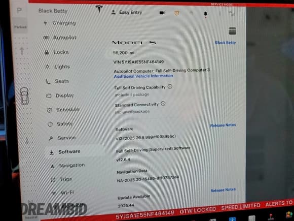 ✅ 2022 Tesla Model S • VIN: 5YJSA1E55NF464149 • Lot: 92847295. Wystawiony na Copart z przebiegiem 56 200 mil. Bezpłatny archiwum sprzedaży aukcyjnych z USA i szczegółowy raport historii pojazdu na DreamBid. Zdjęcie 9.