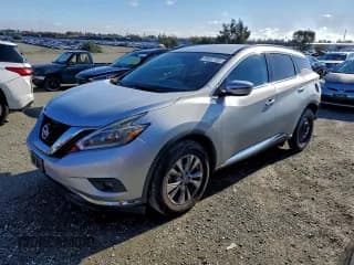 ✅ 2018 Nissan Murano SV • VIN: 5N1AZ2MH3JN126584 • Lot: 93057195. Listed on Copart with 87,338 mi. Free auction sales archive from the USA and detailed vehicle history report at DreamBid. Image 1.