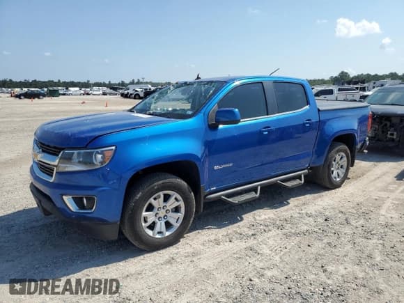 ✅ 2019 Chevrolet Colorado 2WD LT • VIN: 1GCGSCEA1K1196524 • Лот: 66770974. Опубликован ранее на Copart с пробегом 6 529 миль. Бесплатный доступ к архиву аукционных продаж из США и подробный отчёт об истории автомобиля на DreamBid. Изображение 1.