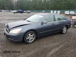 2007 Honda Accord with VIN JHMCN36567C002619, listed as a Copart auction lot 85117624 with 236,005 mi miles and Salvage title. Bid and sale history available at DreamBid. Image 1.