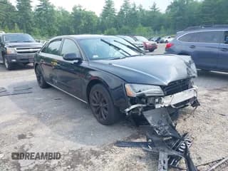 ✅ 2012 Audi A8 • VIN: WAURVAFDXCN017546 • Лот: 39830968. Опубликован ранее на IAAI с пробегом 123 089 миль. Бесплатный доступ к архиву аукционных продаж из США и подробный отчёт об истории автомобиля на DreamBid. Изображение 1.