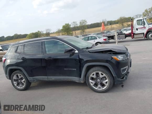 2021 Jeep Compass Limited with VIN 3C4NJDCB8MT525646, listed as a IAAI auction lot 43334288 with 62,916 mi miles and . Bid and sale history available at DreamBid. Image 13.