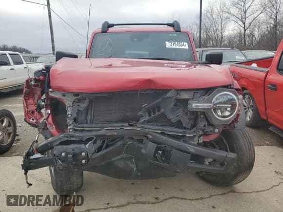 ✅ 2021 Ford Bronco • VIN: 1FMDE5CP4MLA64180 • Лот: 73194854. Опубликован ранее на Copart с пробегом 54 227 миль. Бесплатный доступ к архиву аукционных продаж из США и подробный отчёт об истории автомобиля на DreamBid. Изображение 5.