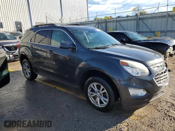 ✅ 2017 Chevrolet Equinox LT • VIN: 2GNALCEK7H1614087 • Лот: 85948265. Опубликован ранее на Copart с пробегом 212 288 миль. Бесплатный доступ к архиву аукционных продаж из США и подробный отчёт об истории автомобиля на DreamBid. Изображение 4.