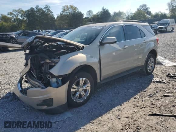2012 Chevrolet Equinox 1LT with VIN 2GNALDEK5C1131793, listed as a Copart auction lot 85125885 with 129,756 mi miles and Salvage title. Bid and sale history available at DreamBid. Image 1.