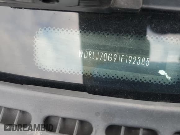 ✅ 2001 Mercedes-Benz CLK 320/430 • VIN: WDBLJ70G91F192385 • Лот: 44215685. Опубликован ранее на Copart с пробегом Не указан. Бесплатный доступ к архиву аукционных продаж из США и подробный отчёт об истории автомобиля на DreamBid. Изображение 12.