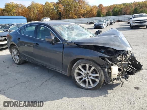 ✅ 2017 Mazda 6 Touring • VIN: JM1GL1V56H1122416 • Лот: 90809515. Опубликован ранее на Copart с пробегом Не указан. Бесплатный доступ к архиву аукционных продаж из США и подробный отчёт об истории автомобиля на DreamBid. Изображение 4.