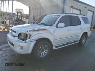 ✅ 2005 Toyota Sequoia Limited • VIN: 5TDZT38AX5S242473 • Lot: 84048745. Wystawiony na Copart z przebiegiem 200 010 mil. Bezpłatny archiwum sprzedaży aukcyjnych z USA i szczegółowy raport historii pojazdu na DreamBid. Zdjęcie 1.