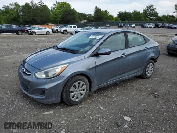 ✅ 2017 Hyundai Accent SE • VIN: KMHCT4AE3HU351099 • Лот: 57418514. Опубликован ранее на Copart с пробегом 121 253 миль. Бесплатный доступ к архиву аукционных продаж из США и подробный отчёт об истории автомобиля на DreamBid. Изображение 1.