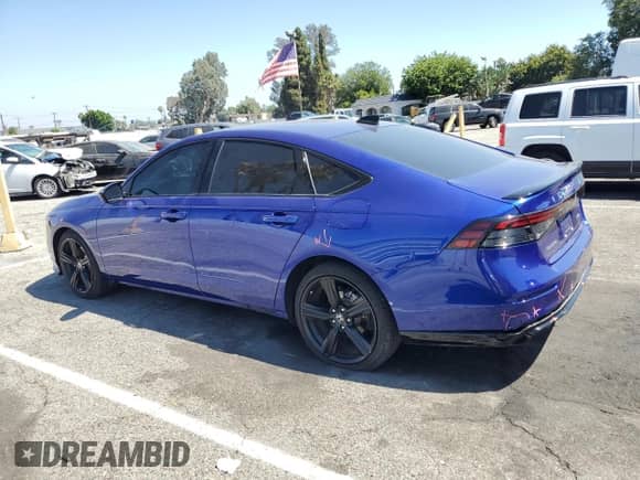 2023 Honda Accord Sport-L with VIN 1HGCY2F71PA034878, listed as a Copart auction lot 66888335 with 24,736 mi miles and Salvage title. Bid and sale history available at DreamBid. Image 2.