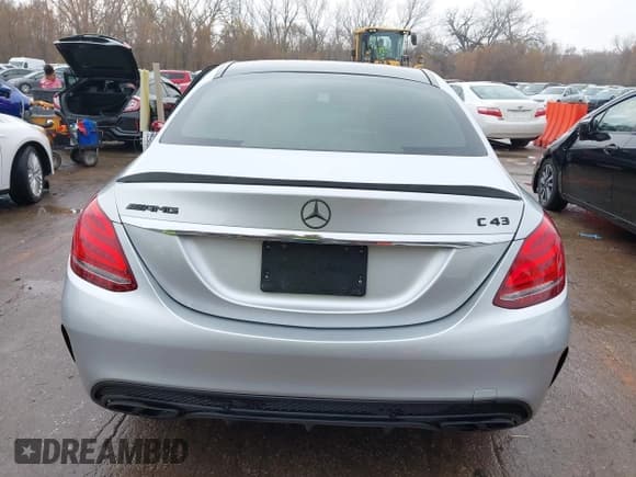 ✅ 2017 Mercedes-Benz C 43 AMG • VIN: 55SWF6EB4HU188457 • Lot: 43751055. Listed on IAAI with 92,461 mi. Free auction sales archive from the USA and detailed vehicle history report at DreamBid. Image 16.