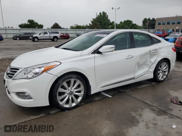 ✅ 2013 Hyundai Azera • VIN: KMHFH4JG6DA206540 • Лот: 59350095. Опубликован ранее на Copart с пробегом 65 579 миль. Бесплатный доступ к архиву аукционных продаж из США и подробный отчёт об истории автомобиля на DreamBid. Изображение 1.