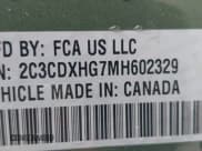 ✅ 2021 Dodge Charger GT • VIN: 2C3CDXHG7MH602329 • Lot: 43443905. Listed on IAAI with 53,512 mi. Free auction sales archive from the USA and detailed vehicle history report at DreamBid. Image 9.