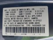✅ 2012 Honda Accord LX Premium • VIN: 1HGCP2F46CA047788 • Lot: 43585080. Wystawiony na IAAI z przebiegiem 84 596 mil. Bezpłatny archiwum sprzedaży aukcyjnych z USA i szczegółowy raport historii pojazdu na DreamBid. Zdjęcie 9.