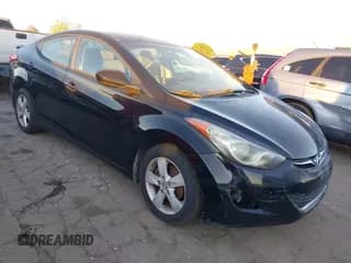 ✅ 2012 Hyundai Elantra GLS • VIN: KMHDH4AEXCU415573 • Lot: 43918395. Listed on IAAI with 217,799 mi. Free auction sales archive from the USA and detailed vehicle history report at DreamBid. Image 1.