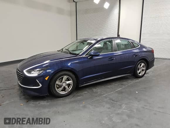2021 Hyundai Sonata SE with VIN 5NPEG4JA9MH117391, listed as a Copart auction lot 90601665 with 113,784 mi miles and Clean title. Bid and sale history available at DreamBid. Image 1.