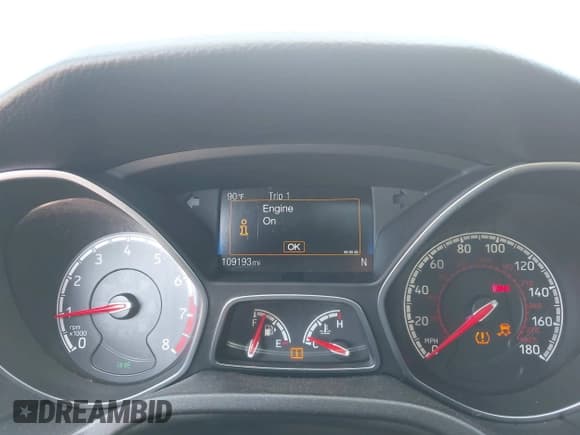 ✅ 2017 Ford Focus ST • VIN: 1FADP3L95HL229945 • Лот: 42562352. Опубликован ранее на IAAI с пробегом 109 193 миль. Бесплатный доступ к архиву аукционных продаж из США и подробный отчёт об истории автомобиля на DreamBid. Изображение 7.