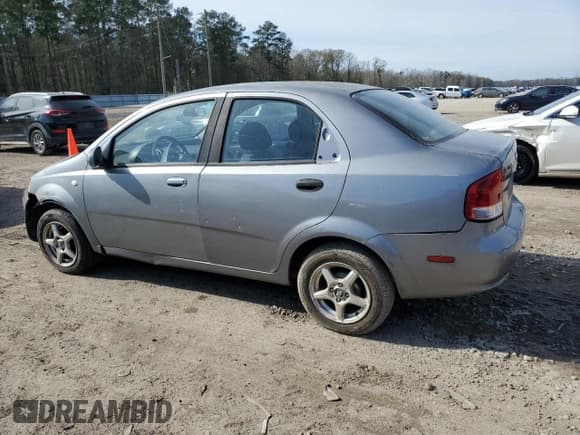 ✅ 2006 Chevrolet Aveo LS • VIN: KL1TD566X6B630204 • Lot: 88451975. Wystawiony na Copart z przebiegiem 180 823 mil. Bezpłatny archiwum sprzedaży aukcyjnych z USA i szczegółowy raport historii pojazdu na DreamBid. Zdjęcie 2.