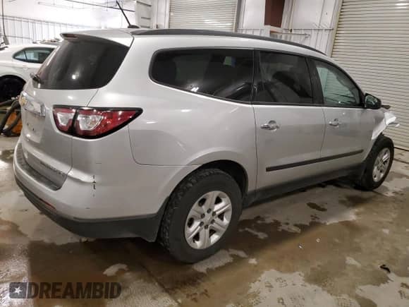 2015 Chevrolet Traverse LS with VIN 1GNKVFED3FJ252117, listed as a Copart auction lot 82729045 with 184,244 mi miles and Salvage title. Bid and sale history available at DreamBid. Image 3.