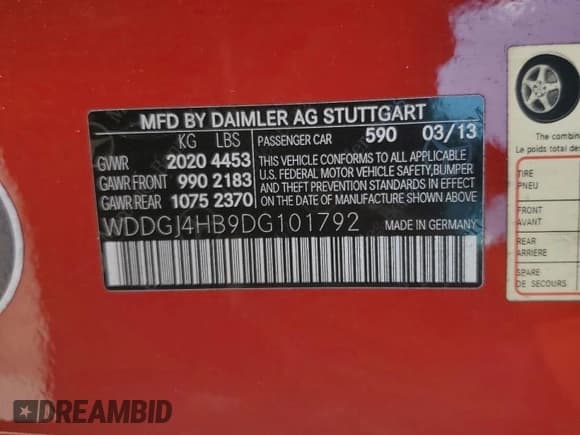 ✅ 2013 Mercedes-Benz C 250 • VIN: WDDGJ4HB9DG101792 • Lot: 81138675. Listed on Copart with 195,408 mi. Free auction sales archive from the USA and detailed vehicle history report at DreamBid. Image 12.