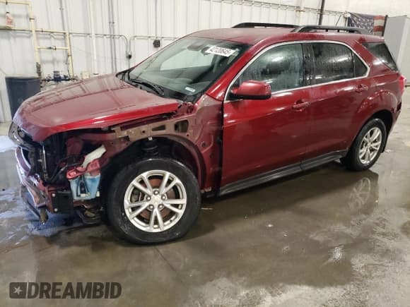 ✅ 2016 Chevrolet Equinox LT • VIN: 2GNALCEK5G1137898 • Лот: 42120645. Опубликован ранее на Copart с пробегом 116 065 миль. Бесплатный доступ к архиву аукционных продаж из США и подробный отчёт об истории автомобиля на DreamBid. Изображение 1.