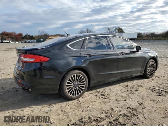 ✅ 2017 Ford Fusion Titanium • VIN: 3FA6P0K96HR150021 • Lot: 92492045. Listed on Copart with 126,373 mi. Free auction sales archive from the USA and detailed vehicle history report at DreamBid. Image 3.