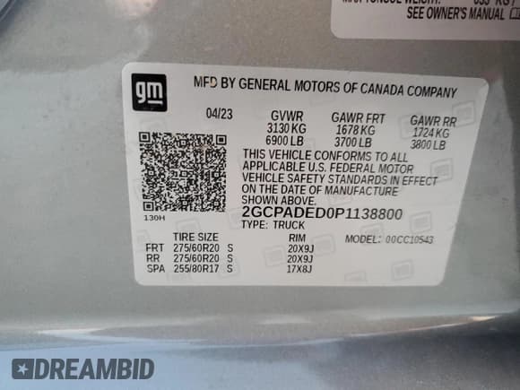 ✅ 2023 Chevrolet Silverado 1500 RST • VIN: 2GCPADED0P1138800 • Lot: 86318195. Listed on Copart with 14,178 mi. Free auction sales archive from the USA and detailed vehicle history report at DreamBid. Image 12.