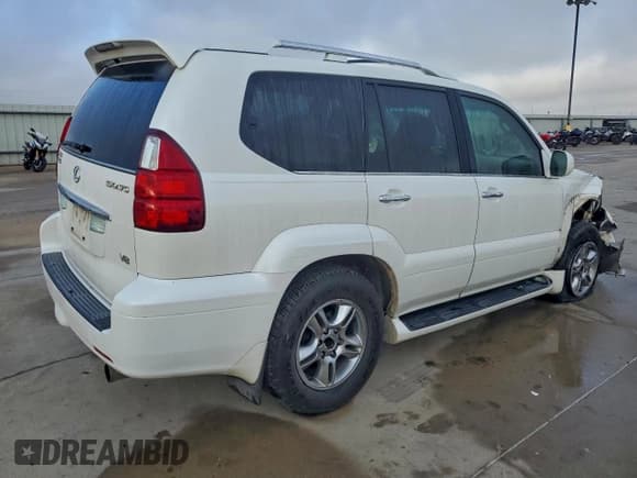 ✅ 2008 Lexus GX 470 • VIN: JTJBT20X780152455 • Lot: 93724855. Listed on Copart with 192,344 mi. Free auction sales archive from the USA and detailed vehicle history report at DreamBid. Image 3.