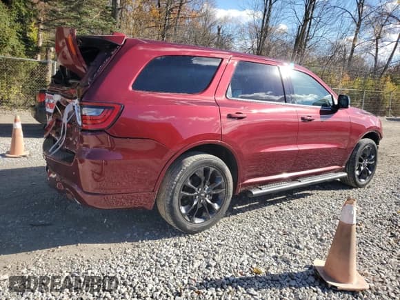 ✅ 2022 Dodge Durango GT Plus • VIN: 1C4RDJDG5NC161667 • Lot: 91263075. Listed on Copart with 36,394 mi. Free auction sales archive from the USA and detailed vehicle history report at DreamBid. Image 3.
