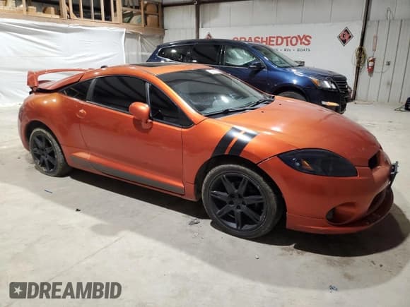 ✅ 2008 Mitsubishi Eclipse GS • VIN: 4A3AK64F08E024181 • Lot: 43581255. Listed on Copart with 126,233 mi. Free auction sales archive from the USA and detailed vehicle history report at DreamBid. Image 4.