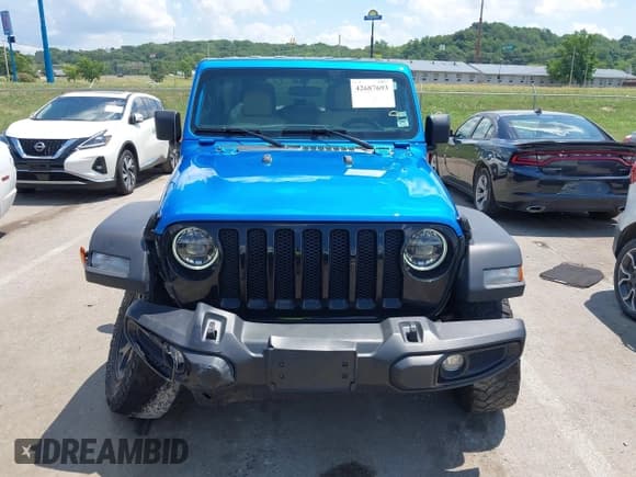 ✅ 2022 Jeep Wrangler Unlimited Willys Sport • VIN: 1C4HJXDM6NW141603 • Lot: 42687693. Wystawiony na IAAI z przebiegiem 37 180 mil. Bezpłatny archiwum sprzedaży aukcyjnych z USA i szczegółowy raport historii pojazdu na DreamBid. Zdjęcie 12.