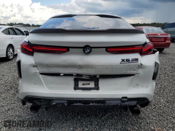 ✅ 2020 BMW X6 M Competition • VIN: 5YMCY0C04L9B05670 • Lot: 64015475. Listed on Copart with 65,235 mi. Free auction sales archive from the USA and detailed vehicle history report at DreamBid. Image 6.