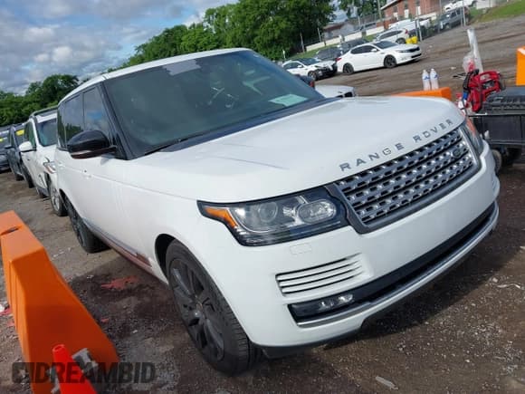 ✅ 2017 Land Rover Range Rover • VIN: SALGS5FE6HA362535 • Lot: 42384925. Listed on IAAI with 116,989 mi. Free auction sales archive from the USA and detailed vehicle history report at DreamBid. Image 1.