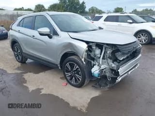 ✅ 2024 Mitsubishi Eclipse Cross SE • VIN: JA4ATWAA9RZ069942 • Lot: 43824980. Listed on IAAI with 41,755 mi. Free auction sales archive from the USA and detailed vehicle history report at DreamBid. Image 1.
