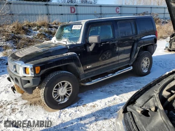 ✅ 2009 Hummer H3 SUV • VIN: 5GTEN13E098103639 • Лот: 84510164. Опубликован ранее на Copart с пробегом 254 957 миль. Бесплатный доступ к архиву аукционных продаж из США и подробный отчёт об истории автомобиля на DreamBid. Изображение 1.