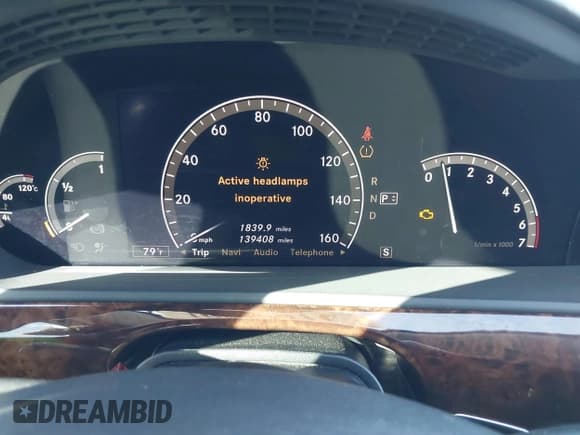 ✅ 2007 Mercedes-Benz S 600 • VIN: WDDNG76X67A111063 • Lot: 41602791. Wystawiony na IAAI z przebiegiem 139 408 mil. Bezpłatny archiwum sprzedaży aukcyjnych z USA i szczegółowy raport historii pojazdu na DreamBid. Zdjęcie 7.