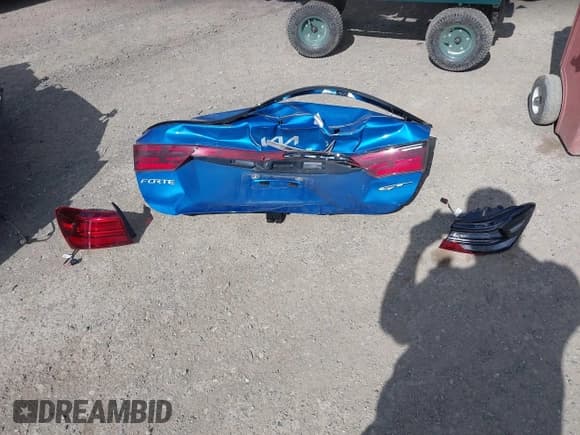 ✅ 2023 Kia Forte GT • VIN: 3KPF44AC5PE569796 • Lot: 42078383. Listed on IAAI with 29,365 mi. Free auction sales archive from the USA and detailed vehicle history report at DreamBid. Image 12.